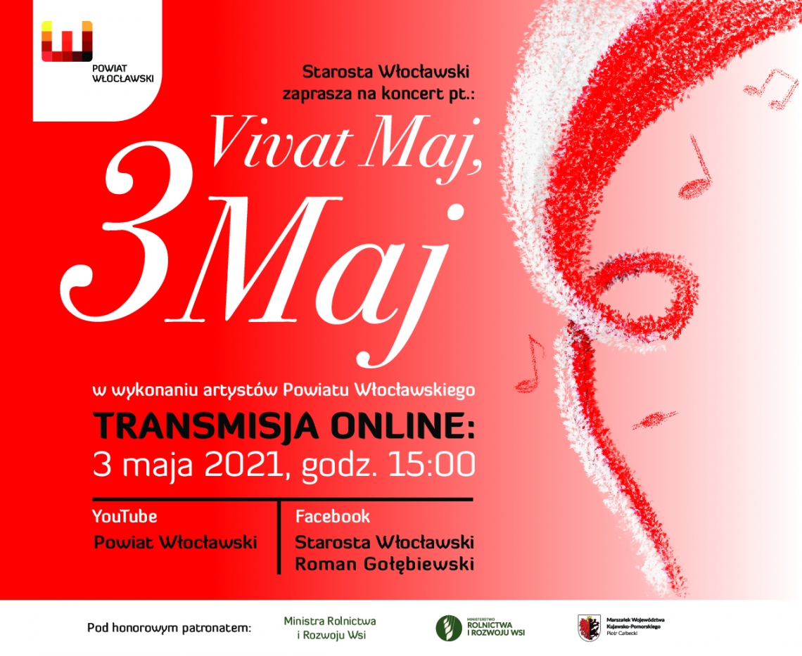 Vivat Maj, 3 Maj w wykonaniu artystów Powiatu Włocławskiego 