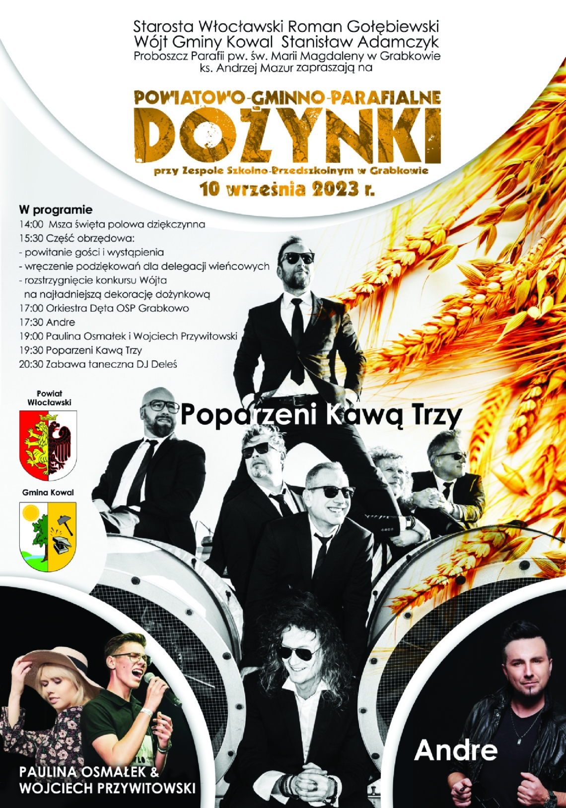Dożynki Powiatowo-Gminno-Parafialne w Grabkowie 