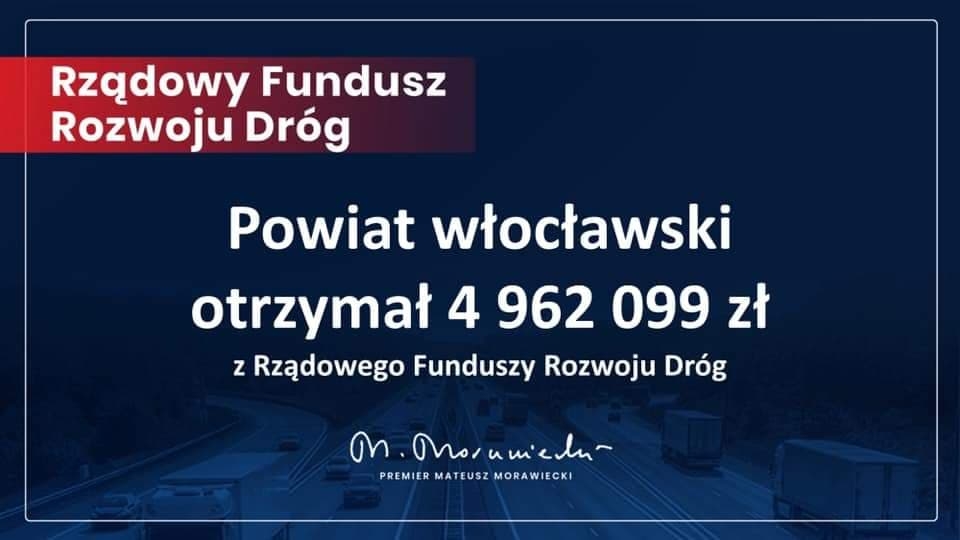 Dofinansowanie z Rządowego Funduszu Rozwoju Dróg 