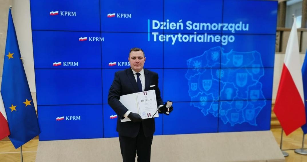 Uroczystość wręczenia Odznaki Honorowej za Zasługi dla Samorządu Terytorialnego 