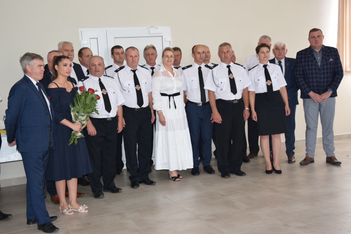 Otwarcie remizy Ochotniczej Straży Pożarnej w Błennie 