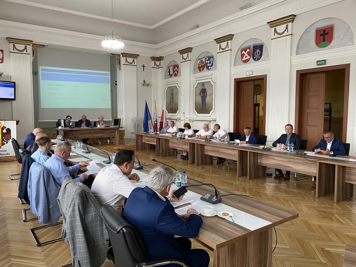 LV Sesja Rady Powiatu we Włocławku