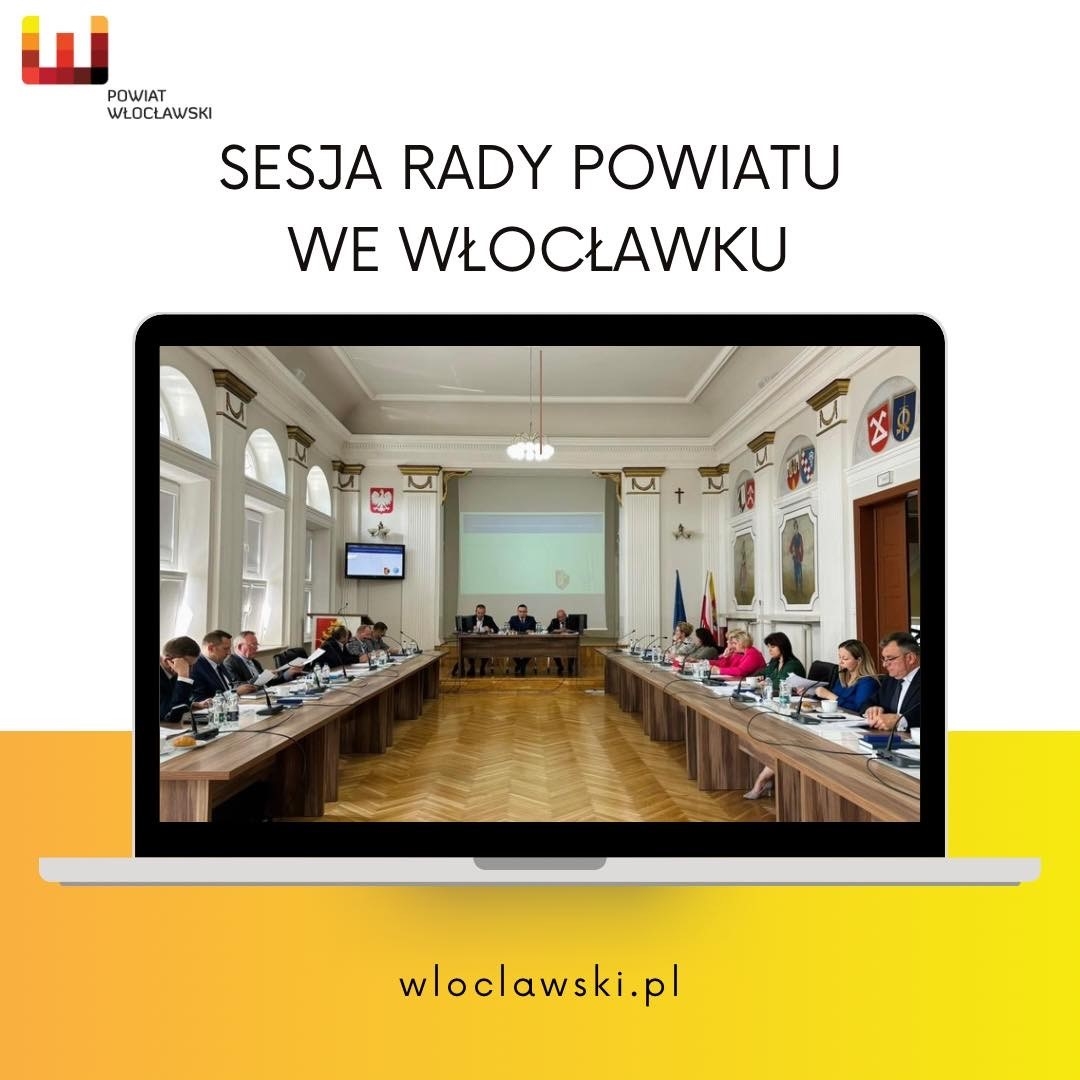 Transmisja V Sesji Rady Powiatu we Włocławku 